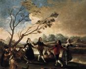 弗朗西斯科德戈雅 - Dance of the Majos at the Banks of Manzanares